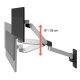 Ergotron 45-683-026 support d'écran plat pour bureau 86,4 cm (34") Mur Aluminium