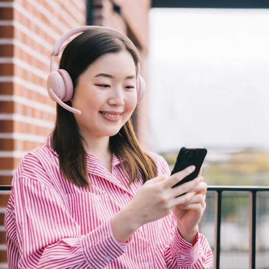 Logitech Zone Wireless 2 ES Casque Avec fil &sans fil Arceau Appels/Musique USB Type-C Bluetooth Rose