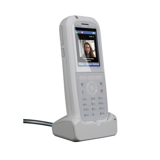 AGFEO DECT 77 IP téléphone fixe Blanc TFT