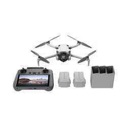DJI Mini 4 Pro Fly More Combo (RC 2) 4 rotors Quadcoptère 48 MP 3840 x 2160 pixels 2590 mAh Noir, Blanc