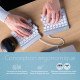 R-Go Tools Clavier ergonomique R-Go Split Break avec logiciel de pause, clavier ergonomique divisé, AZERTY (BE), bluetooth, blanc