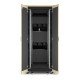 APC NetShelter - Rack informatique insonorisé - 32U - Finition Erable