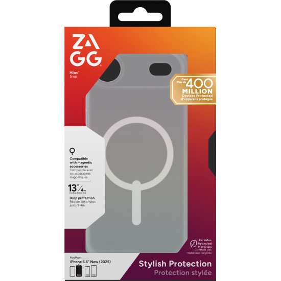 ZAGG Milan Snap coque de protection pour téléphones portables 16,5 cm (6.5") Housse Multicolore ZAGG Milan Snap coque de protection pour téléphones portables 16,5 cm (6.5") Housse Multicolore