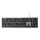 Kensington K75410UK clavier maison/bureau USB QWERTY Anglais britannique Gris