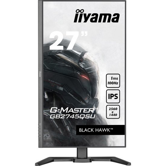 iiyama G-MASTER GB2745QSU-B1 écran PC 68,6 cm (27") 2560 x 1440 pixels 2K Ultra HD LED Noir