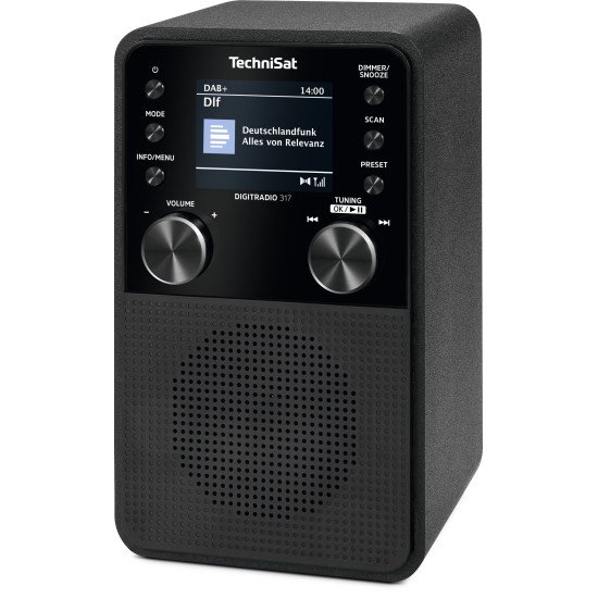 TechniSat DigitRadio 317 Portable Analogique et numérique Noir TechniSat DigitRadio 317 Portable Analogique et numérique Noir