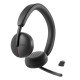 DELL WL3024 Casque Avec fil &sans fil Arceau Appels/Musique USB Type-C Bluetooth Noir