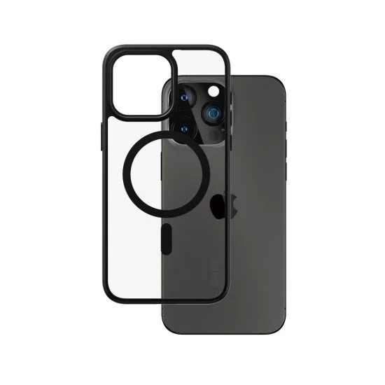 PanzerGlass CARE by ® Flagship Case Transparent Urban Combat w. Black MagSafe iPhone 15 Pro Max coque de protection pour téléphones portables 17 cm (6.7") Housse PanzerGlass CARE by ® Flagship Case Transparent Urban Combat w. Black MagSafe iPhone 15 Pro Max coque de protection pour téléphones portables 17 cm (6.7") Housse