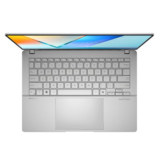 ASUS Vivobook S 14 OLED M5406UA-PP003W AMD Ryzen™ 7 8845HS Ordinateur portable 35,6 cm (14") 3K 16 Go LPDDR5x-SDRAM 1 To SSD Wi-Fi 6E (802.11ax) Windows 11 Home Allemand Argent ASUS Vivobook S 14 OLED M5406UA-PP003W AMD Ryzen™ 7 8845HS Ordinateur portable 35,6 cm (14") 3K 16 Go LPDDR5x-SDRAM 1 To SSD Wi-Fi 6E (802.11ax) Windows 11 Home Allemand Argent