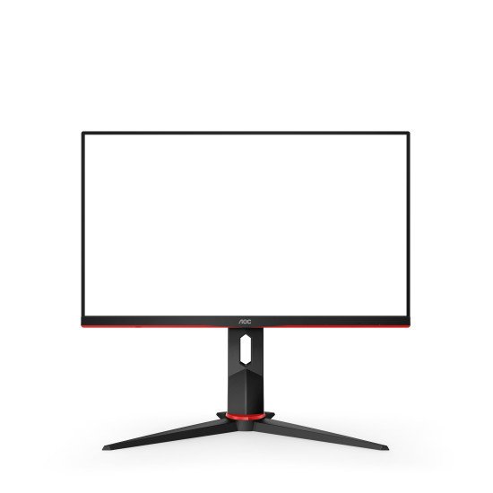 AOC G2 Q24G2A/BK écran PC 60,5 cm (23.8") 2560 x 1440 pixels Noir, Rouge