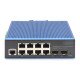 Digitus Commutateur industriel Gigabit Ethernet L2 Managed 8+2 ports