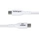 StarTech.com Câble de Charge USB-A vers USB-C de 3m, Charge et Synchronisation, 3A, USB 2.0, Gaine TPE - Cordon de Charge USB Blanc StarTech.com Câble de Charge USB-A vers USB-C de 3m, Charge et Synchronisation, 3A, USB 2.0, Gaine TPE - Cordon de Charge USB Blanc