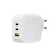 Green Cell CHARGC08W chargeur d'appareils mobiles Casques, Netbook, Smartphone, Tablette Blanc Secteur Charge rapide Intérieure
