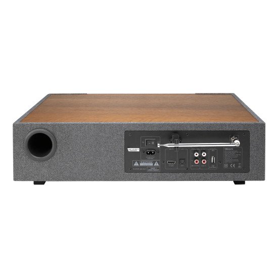 Albrecht DR 1000 Analogique et numérique 30 W FM, DAB+ Noyer Lecture de MP3