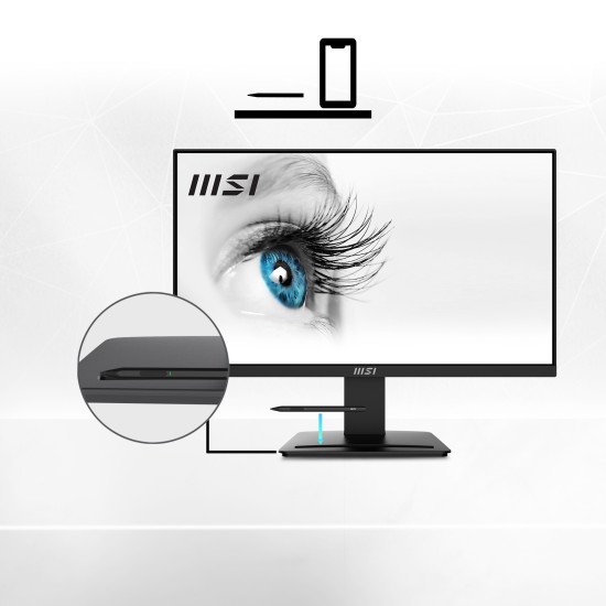 MSI Pro MP2412 écran PC 60,5 cm (23.8") 1920 x 1080 pixels Full HD LCD Noir