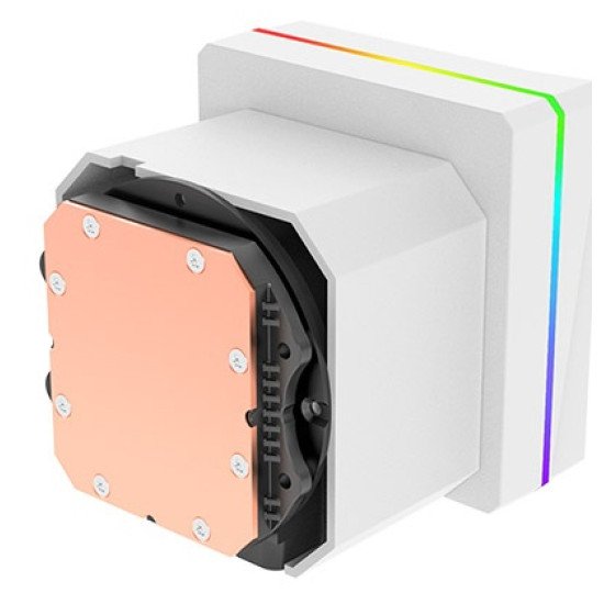 Thermaltake TH360 V3 Ultra ARGB Processeur Refroidisseur de liquide tout-en-un 12 cm Blanc 1 pièce(s)