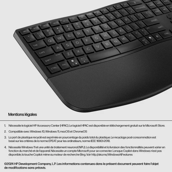 HP 685 Comfort Dual-Mode Keyboard HP 685 Comfort Dual-Mode Keyboard