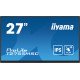 iiyama ProLite T2755MSC-B1 écran PC 68,6 cm (27") 1920 x 1080 pixels Full HD LED Écran tactile Dessus de table Noir