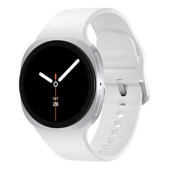 Samsung Galaxy Watch 8 3,3 cm (1.3") AMOLED 40 mm Numérique 438 x 438 pixels Écran tactile Argent Wifi GPS (satellite) Samsung Galaxy Watch 8 3,3 cm (1.3") AMOLED 40 mm Numérique 438 x 438 pixels Écran tactile Argent Wifi GPS (satellite)