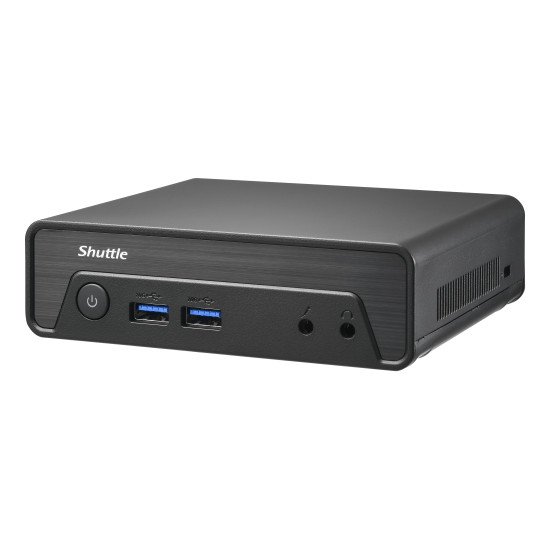 Shuttle Nano-PC NE10N, Intel N100, 1x HDMI, 1x DP, 6x USB, 1x LAN, FANLESS, 24/7, VESA