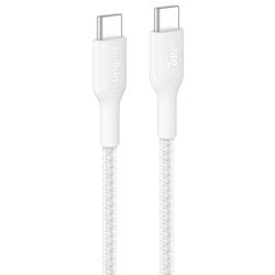 Belkin BoostCharge Pro câble USB 2 m USB C Blanc