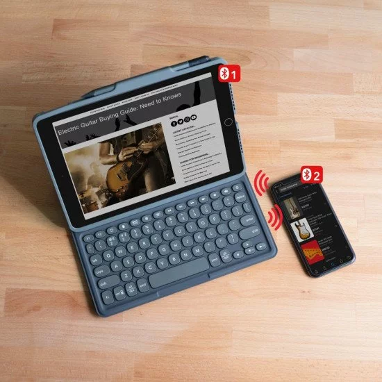 ZAGG Pro Keys clavier Universel Bluetooth QWERTY Anglais Gris ZAGG Pro Keys clavier Universel Bluetooth QWERTY Anglais Gris