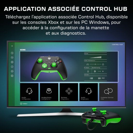 Turtle Beach Rematch Core – Noir/vert Turtle Beach Rematch Core – Noir/vert