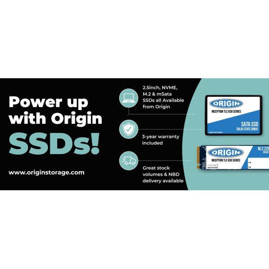 Origin Storage WDS500G3B0A-OS disque SSD 512 Go 2.5" SATA 3D TLC