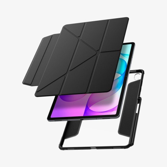 Spigen ACS11823 étui pour tablette 32 cm (12.6") Folio Noir