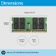 HP 32GB DDR4 3200 SODIMM Memory HP 32GB DDR4 3200 SODIMM Memory