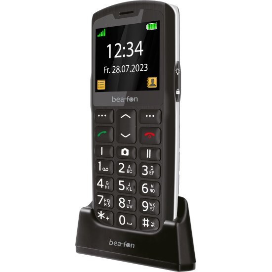 Beafon SL260 LTE 5,59 cm (2.2") 90 g Noir, Argent Téléphone numérique