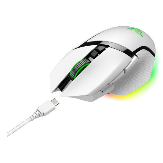 Razer Basilisk V3 Pro souris Gaming Droitier RF Wireless + Bluetooth + USB Type-C Optique 30000 DPI