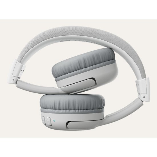 tonies 10003273 casque Casques Sans fil Arceau Musique/Quotidien USB Type-C Bluetooth Gris, Blanc