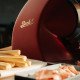 Berkel Home Line 200 Plus MATTE trancheuse Electrique 190 W Rouge, Argent Aluminium