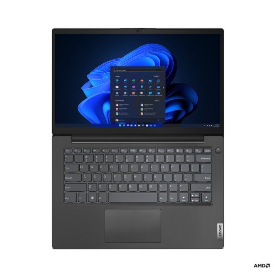 Lenovo V 14 G4 AMN 7520U 35,6 cm (14") Full HD AMD Ryzen™ 5 16 Go LPDDR5-SDRAM 512 Go SSD Wi-Fi 5 (802.11ac) Windows 11 Pro Noir