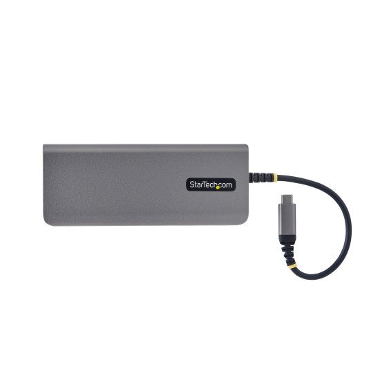 StarTech.com 177B-USBC-MULTIPORT station d'accueil Avec fil USB 3.2 Gen 2 (3.1 Gen 2) Type-C Gris