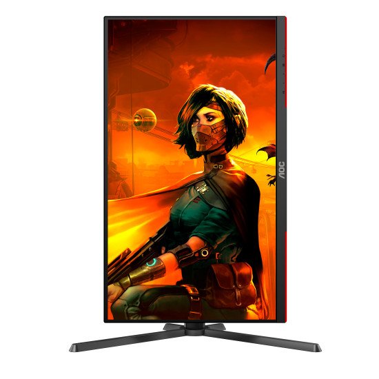 AOC G3 U27G3X écran PC 68,6 cm (27") 3840 x 2160 pixels 4K Ultra HD LED Noir, Rouge