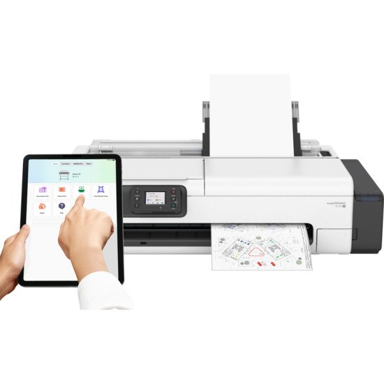 Canon imagePROGRAF TC-21M imprimante grand format Wifi Jet d'encre Couleur 2400 x 1200 DPI A1 (594 x 841 mm) Ethernet/LAN Canon imagePROGRAF TC-21M imprimante grand format Wifi Jet d'encre Couleur 2400 x 1200 DPI A1 (594 x 841 mm) Ethernet/LAN