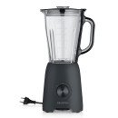 Severin SM 3722 blender 1,5 L Mélangeur de table 600 W Noir, Transparent