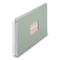 Hama Fine Art album photo et protège-page Sage 100 feuilles 10 x 15 cm Reliure spiralée
