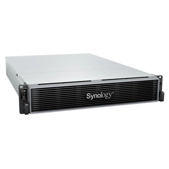 Synology RackStation RS4826XS+ serveur de stockage NAS Rack (2 U) Intel® Xeon® D-1739 16 Go DDR4 Noir, Argent