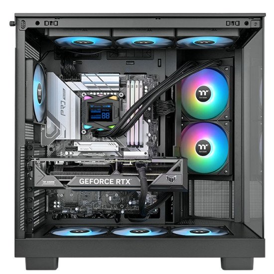 Thermaltake LA240-S ARGB Carte-mère Kit de refroidissement du liquide 12 cm Noir 1 pièce(s) Thermaltake LA240-S ARGB Carte-mère Kit de refroidissement du liquide 12 cm Noir 1 pièce(s)