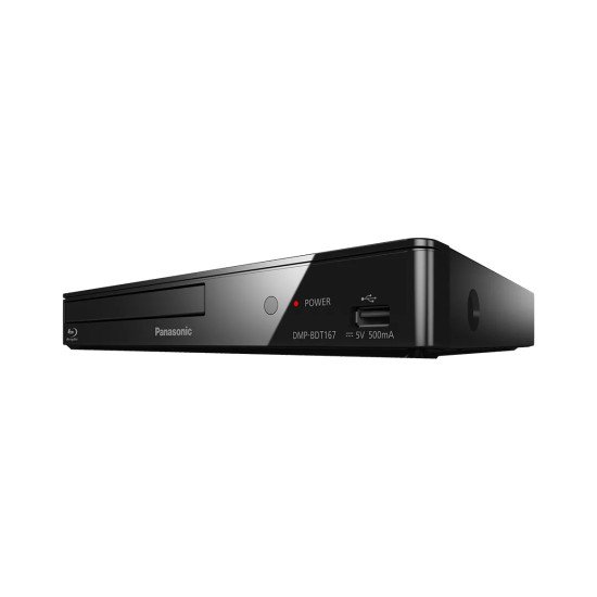Panasonic DMP-BDT167AG lecteur DVD/Blu-Ray Lecteur Blu-Ray Compatibilité 3D Noir