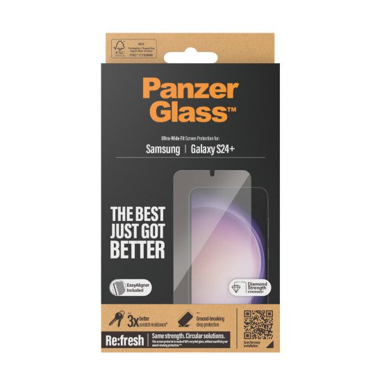 PanzerGlass Ultra Wide Fit Protection d'écran transparent Samsung 1 pièce(s)