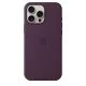Apple Coque en silicone avec MagSafe pour iPhone 16 Pro Max - Prune Apple Coque en silicone avec MagSafe pour iPhone 16 Pro Max - Prune
