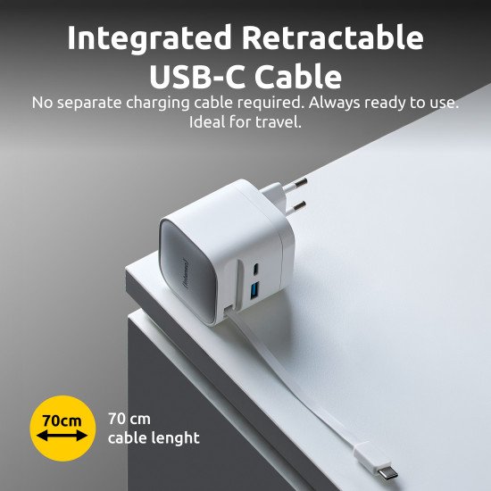 Intenso 7806520 adaptateur de puissance & onduleur Intérieure 65 W Noir