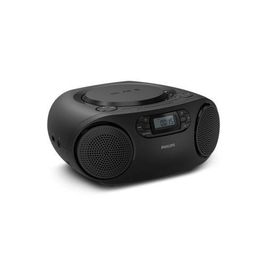 Philips TAZ2000B/10 Lecteur de CD Argent, Noir Lecteur CD portable