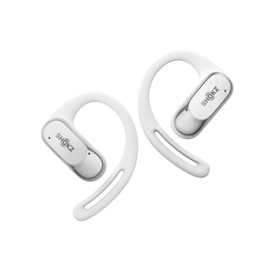 SHOKZ OpenFit Air, weiss Casque Sans fil Crochets auriculaires Appels/Musique/Sport/Au quotidien Bluetooth Blanc SHOKZ OpenFit Air, weiss Casque Sans fil Crochets auriculaires Appels/Musique/Sport/Au quotidien Bluetooth Blanc