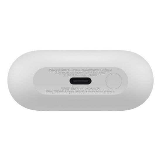 Samsung Galaxy SM-R420NZAADBT casque True Wireless Stereo (TWS) Ecouteurs Appels/Musique Bluetooth Gris