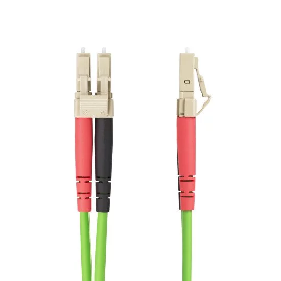 StarTech.com Câble Fibre Optique Multimode OM5 LC à LC (UPC) de 5m, Cordon/Jarretière/Connecteur Fibre Optique 50/125µm Duplex LOMMF Zipcord, VCSEL, 40G/100G, Insensible à la Courbure, Cordon de Liaison Fibre LSZH StarTech.com Câble Fibre Optique Multimode OM5 LC à LC (UPC) de 5m, Cordon/Jarretière/Connecteur Fibre Optique 50/125µm Duplex LOMMF Zipcord, VCSEL, 40G/100G, Insensible à la Courbure, Cordon de Liaison Fibre LSZH